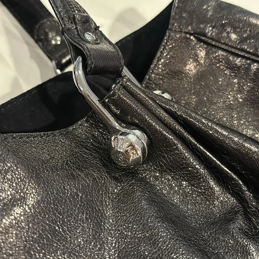 Genuine Versace Leather Handbag - Picture 2 of 12